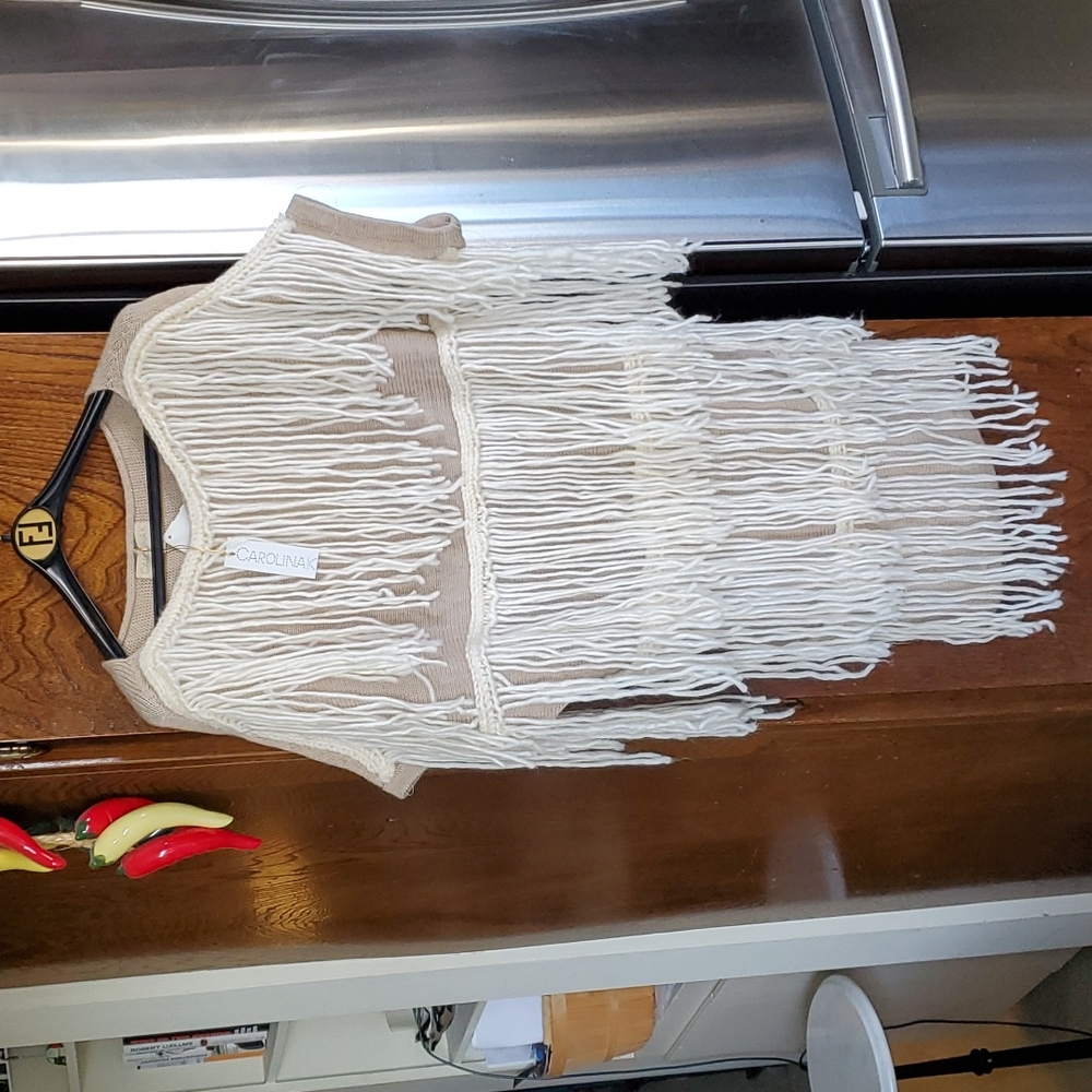 Carolina K fringes dress